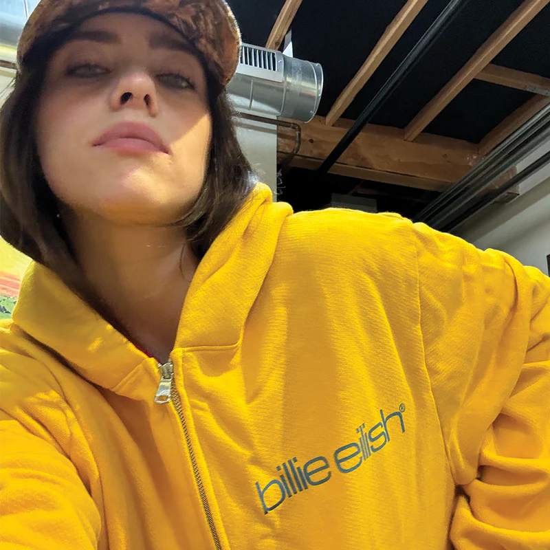ミュージシャン Billie Eilish Japan Zip Hoodie XXL Billie Yellow Tour Zip Hoodie | Billie Eilish Official AU Store