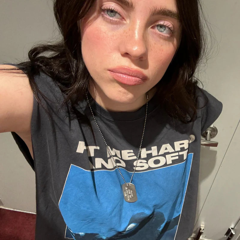 Tracklist Cutoff Muscle T-Shirt - Billie Eilish Tracklist Cutoff Muscle T-Shirt - Billie Eilish