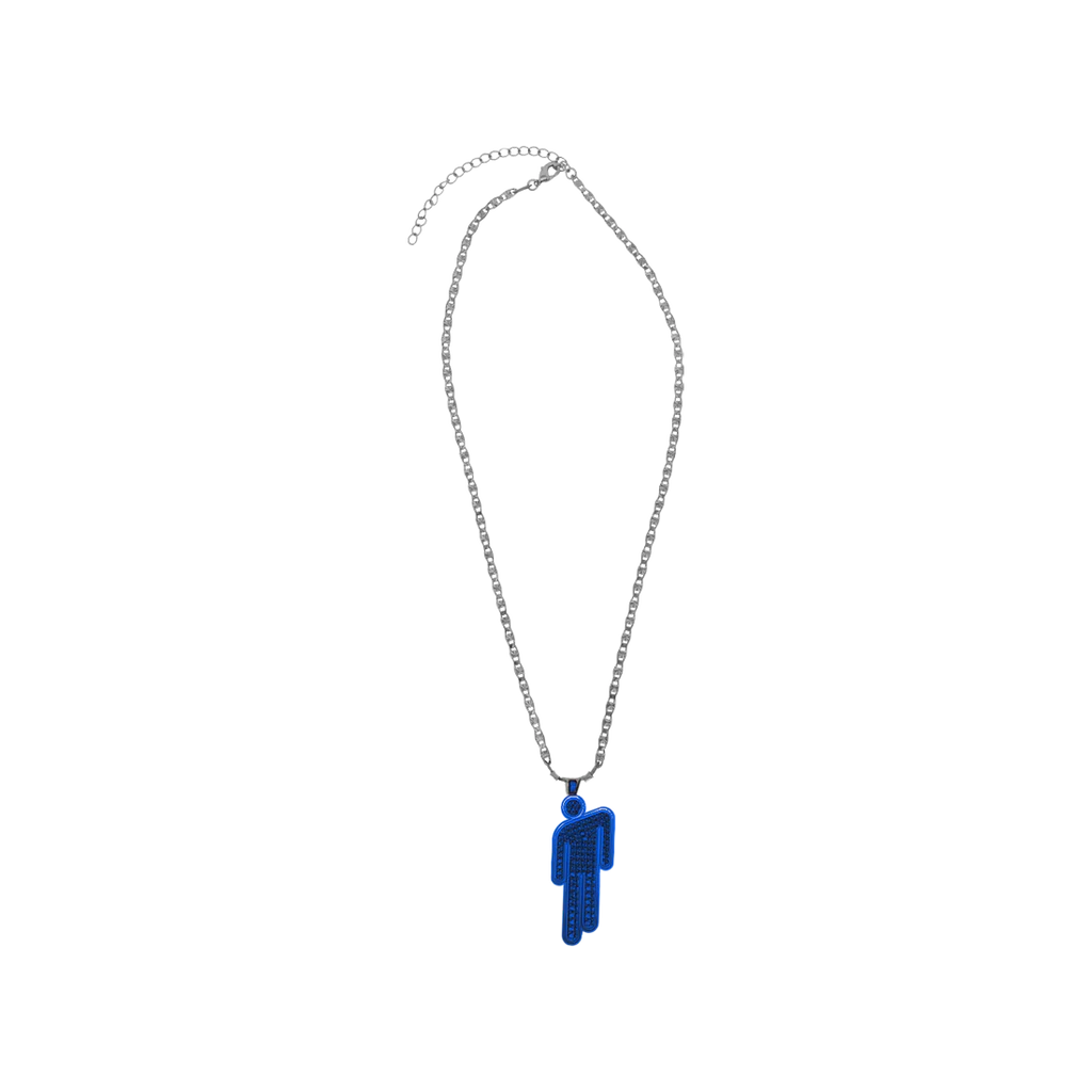 Billie Eilish - Hit Me Hard And Soft Blue Blohsh Necklace