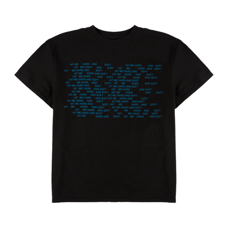 Billie Eilish - Hit Me Hard And Soft Repeat Black Tee