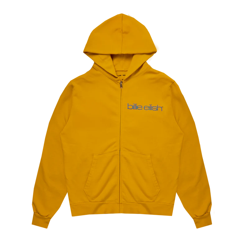 Billie Yellow Tour Zip Hoodie - Billie Eilish