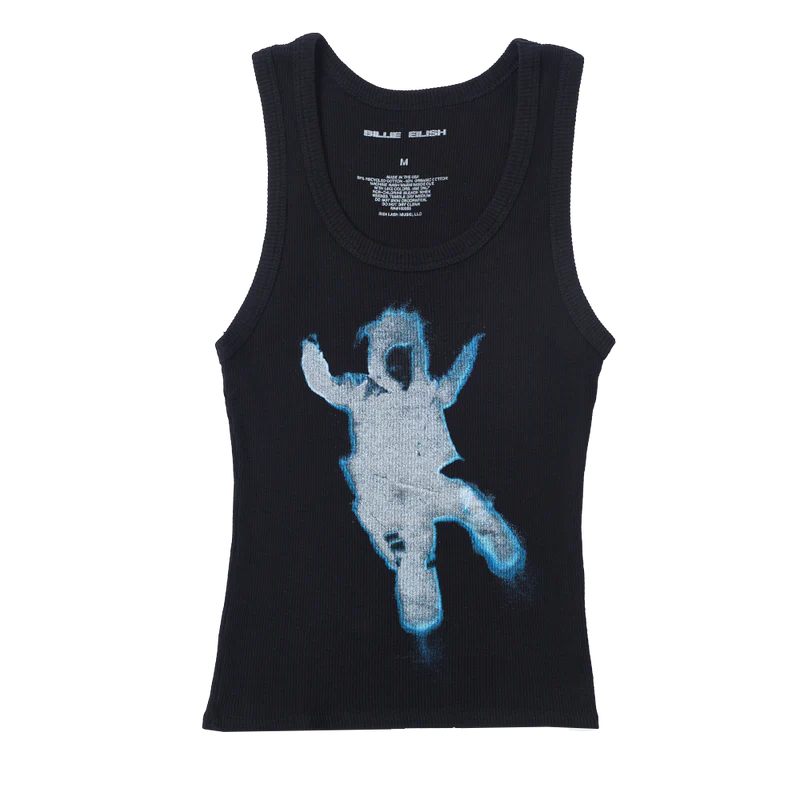 Billie Eilish - Falling Ribbed Crop Tank