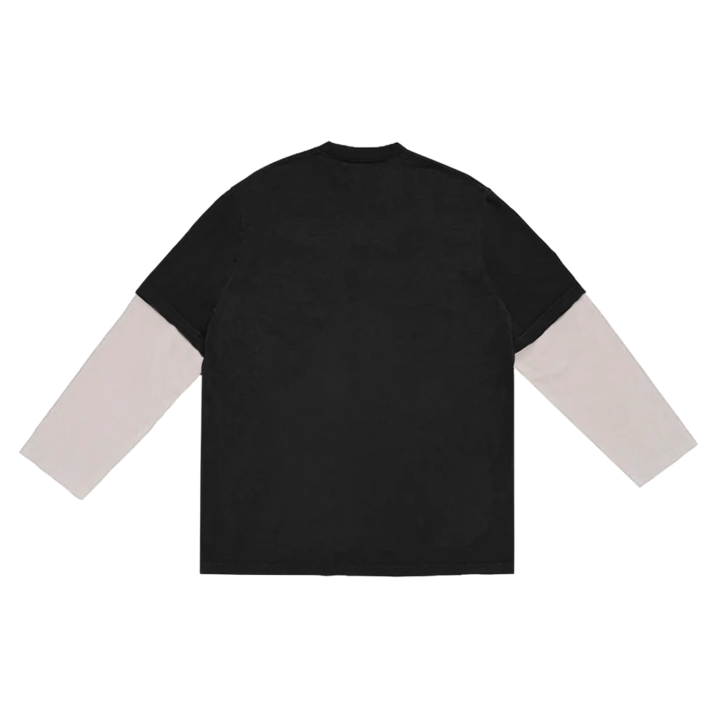 Billie Eilish - When We All Fall Asleep, Where Do We Go? Anniversary Layered Ls Tee In Black