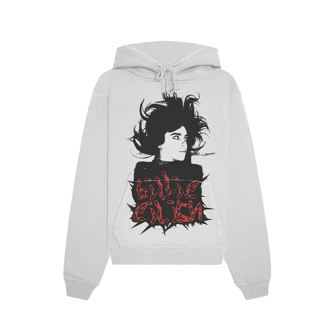 Billie eilish sales merch white hoodie