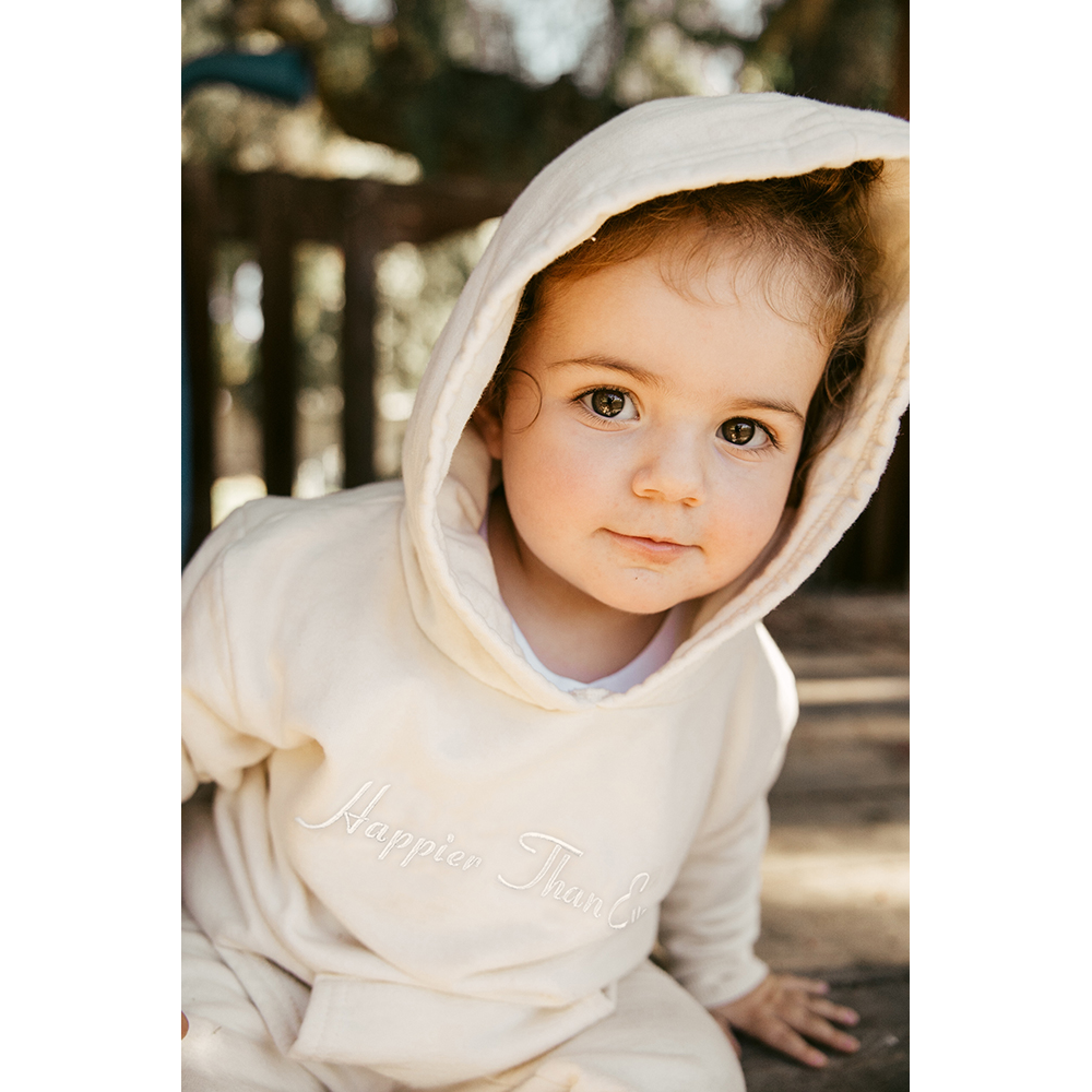 Billie Eilish - Happier Than Ever Organic Youth Hoodie