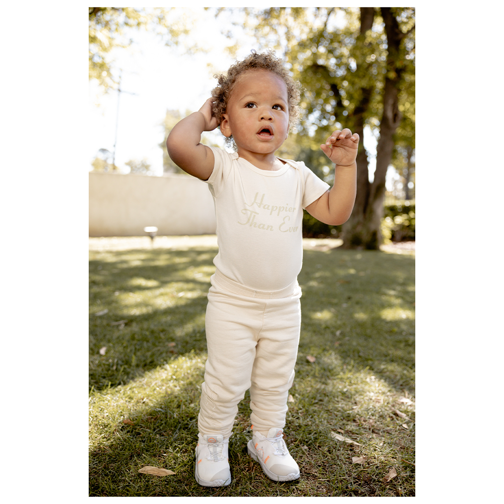 Billie Eilish - Happier Than Ever Organic Beige Onesie