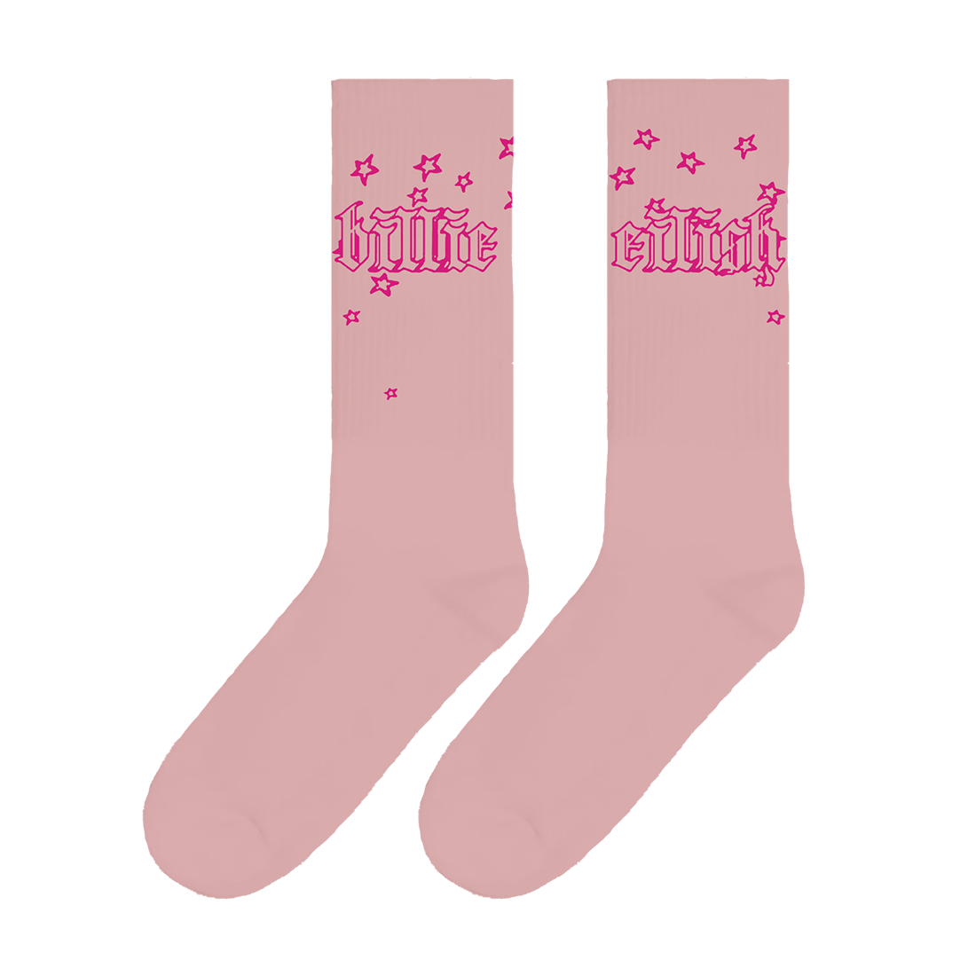 Billie Eilish - Beloved Pink Socks