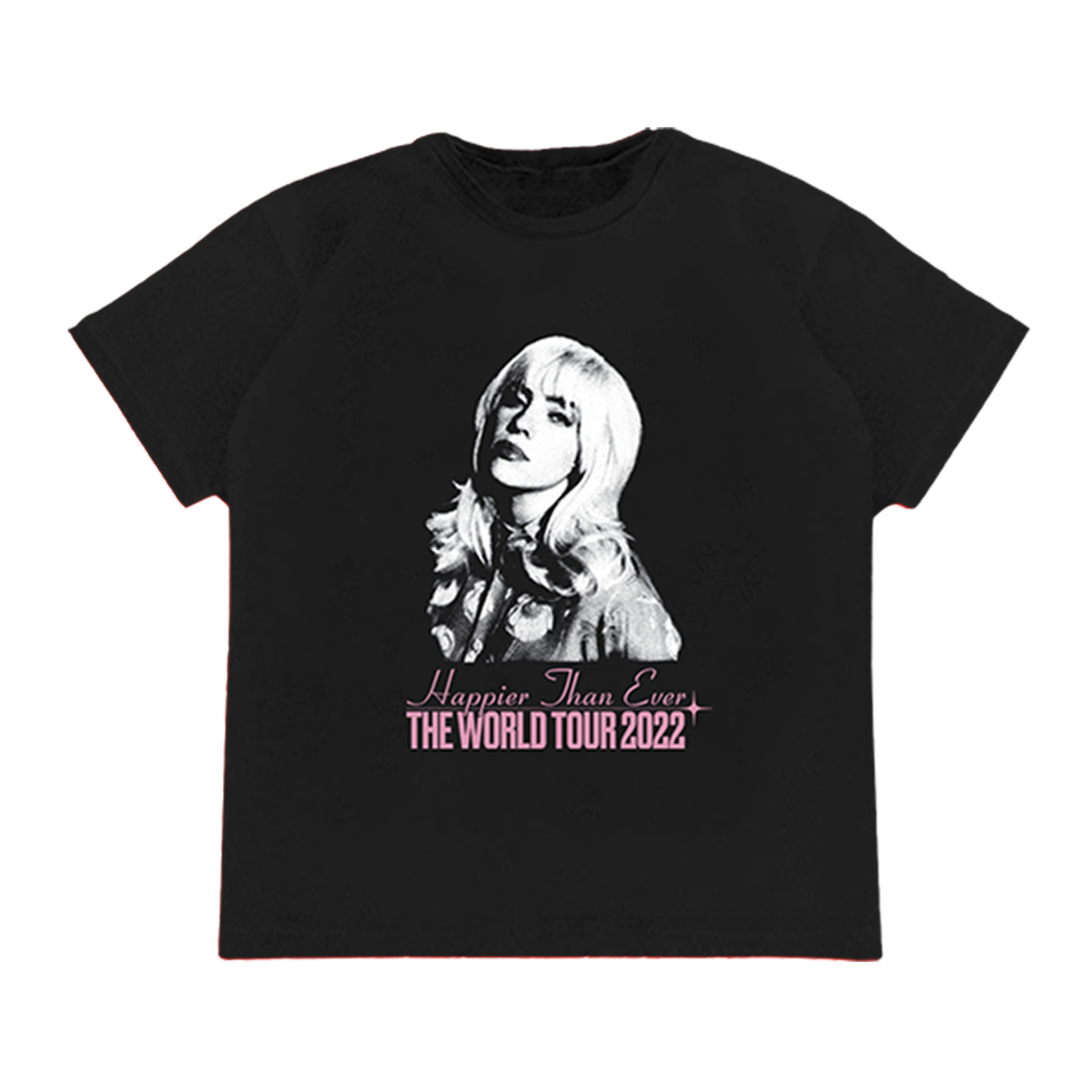 billie eilish world tour shirt