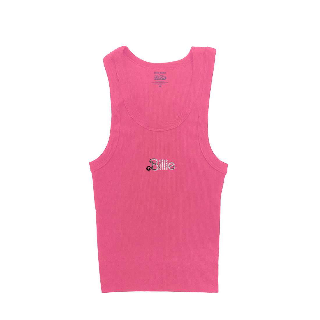 Billie Eilish - Barbie x Billie Eilish Pink Ribbed Tank