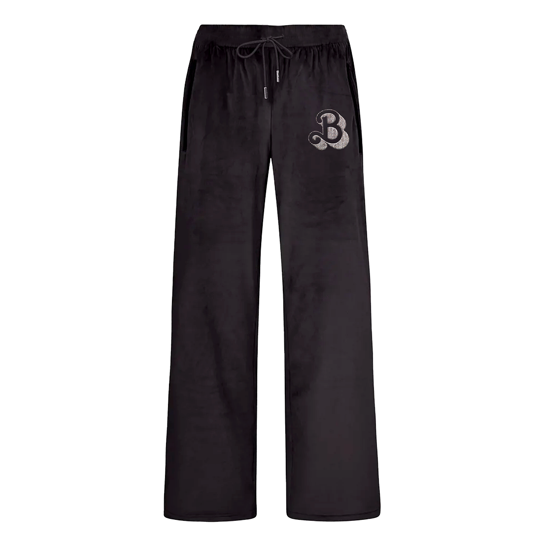 Billie Eilish - Barbie x Billie Eilish Black Velour Pants