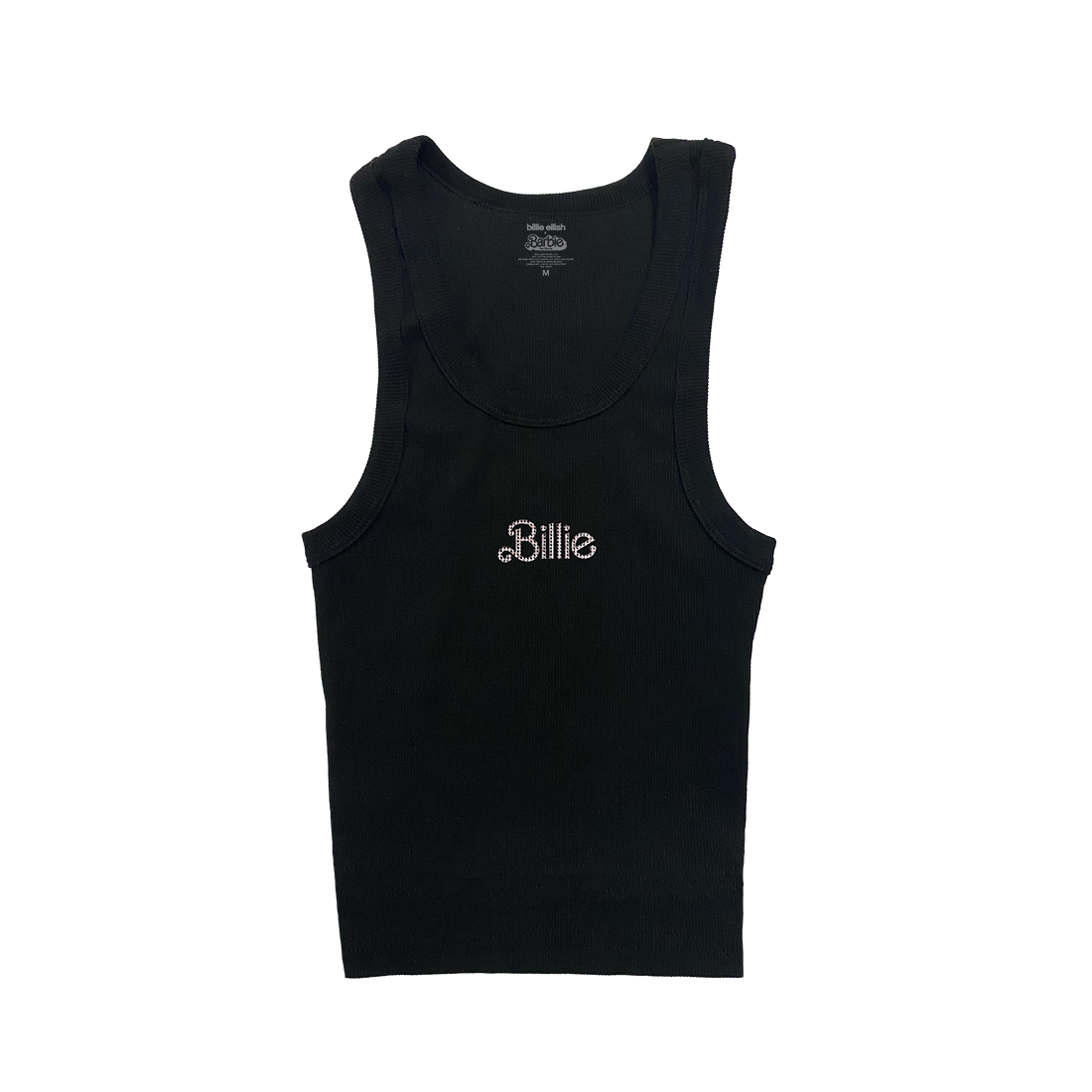 Billie Eilish - Barbie x Billie Eilish Black Ribbed Tank