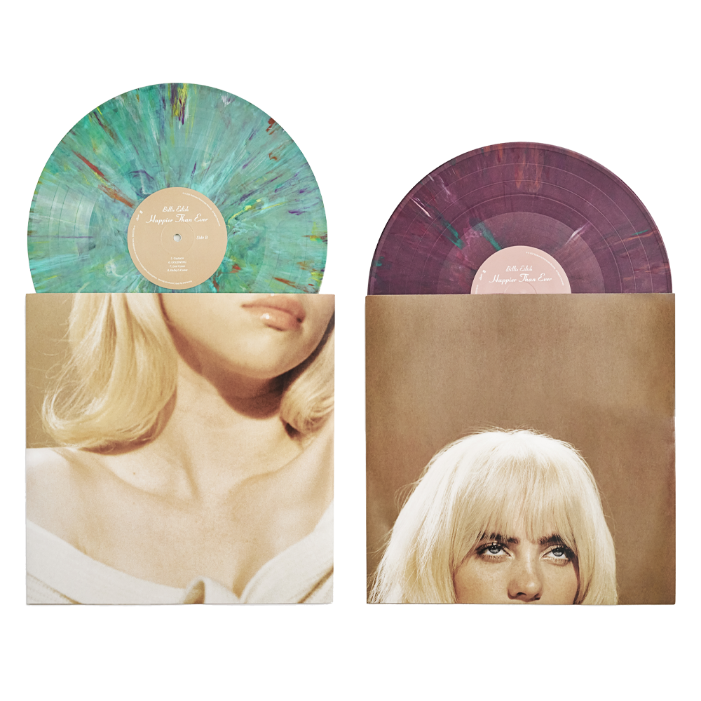 Billie Eilish - Happier Than Ever: Exclusive Recycled Vinyl 2LP