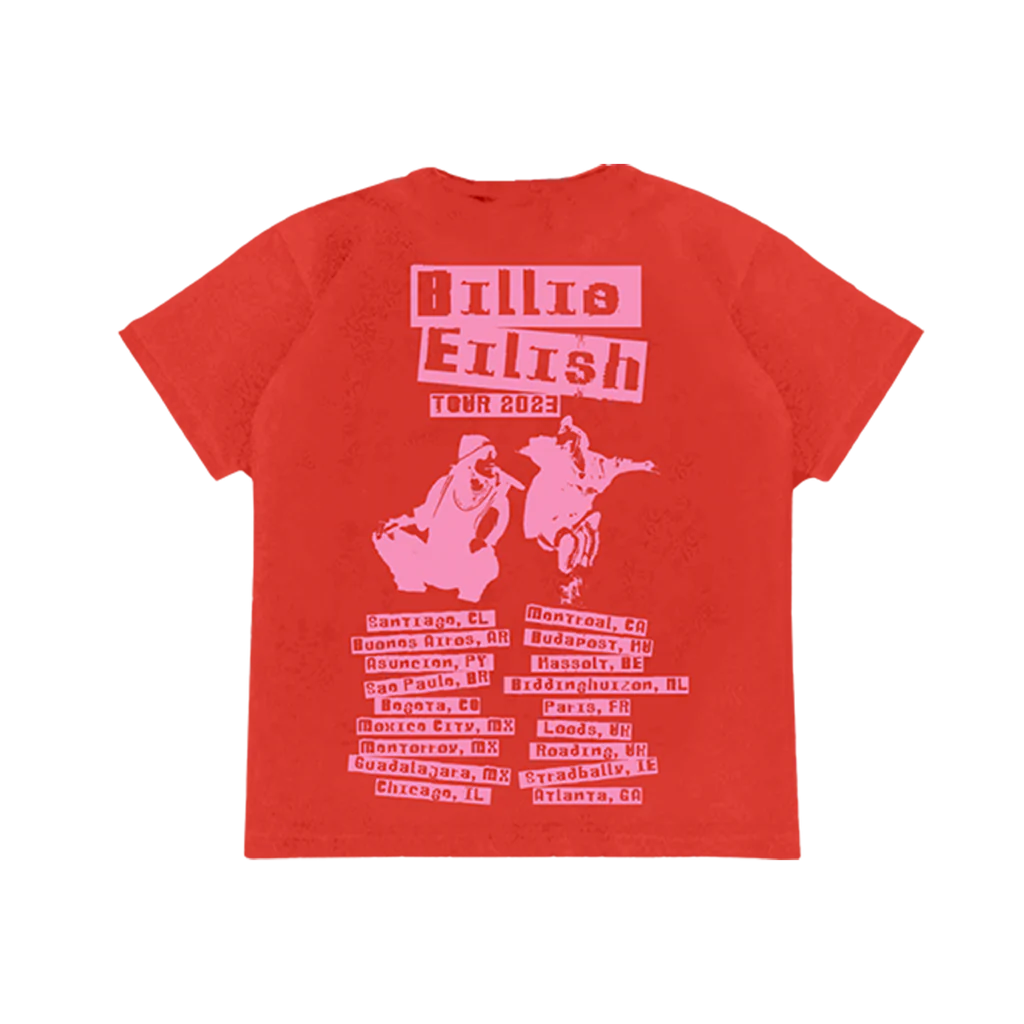Billie Eilish - Headline Red Tour T-Shirt