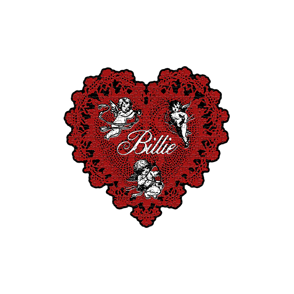 Billie Eilish - Cherub Heart Shaped Puzzle