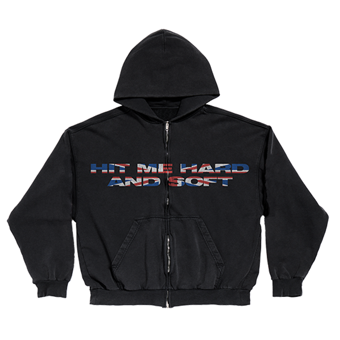 Billie Eilish - London Flag Zip Hoodie