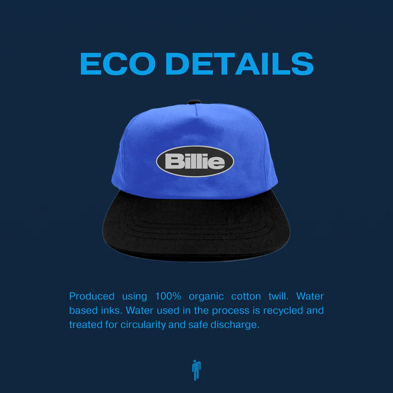 Billie Eilish - Billie Two Tone Flat Brim Hat