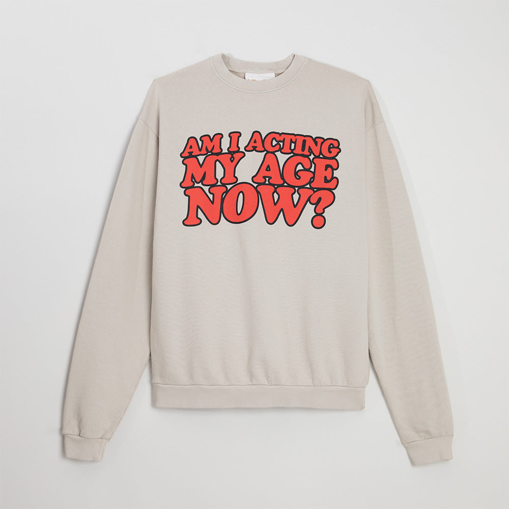 Billie Eilish - Am I Acting My Age Now? Crewneck