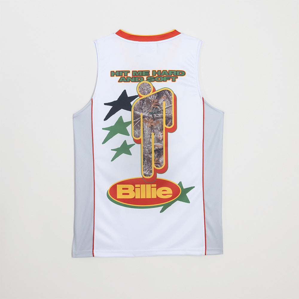 Billie Eilish - Camo Blohsh Basketball Jersey