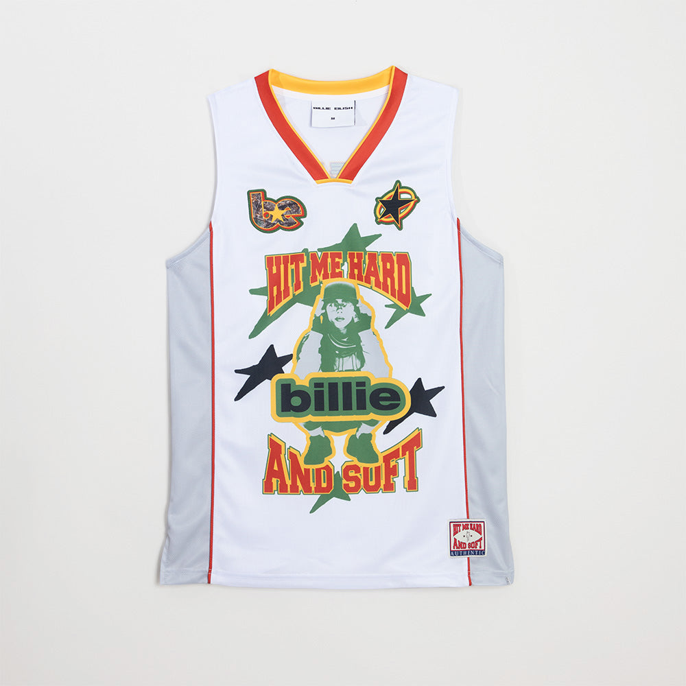 Billie Eilish - Camo Blohsh Basketball Jersey