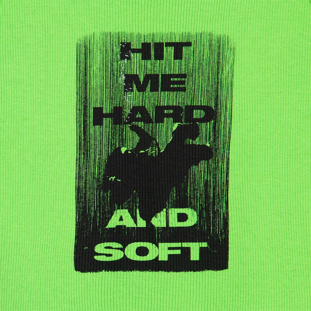 Billie Eilish - Hit Me Hard And Soft Green Crop Tank