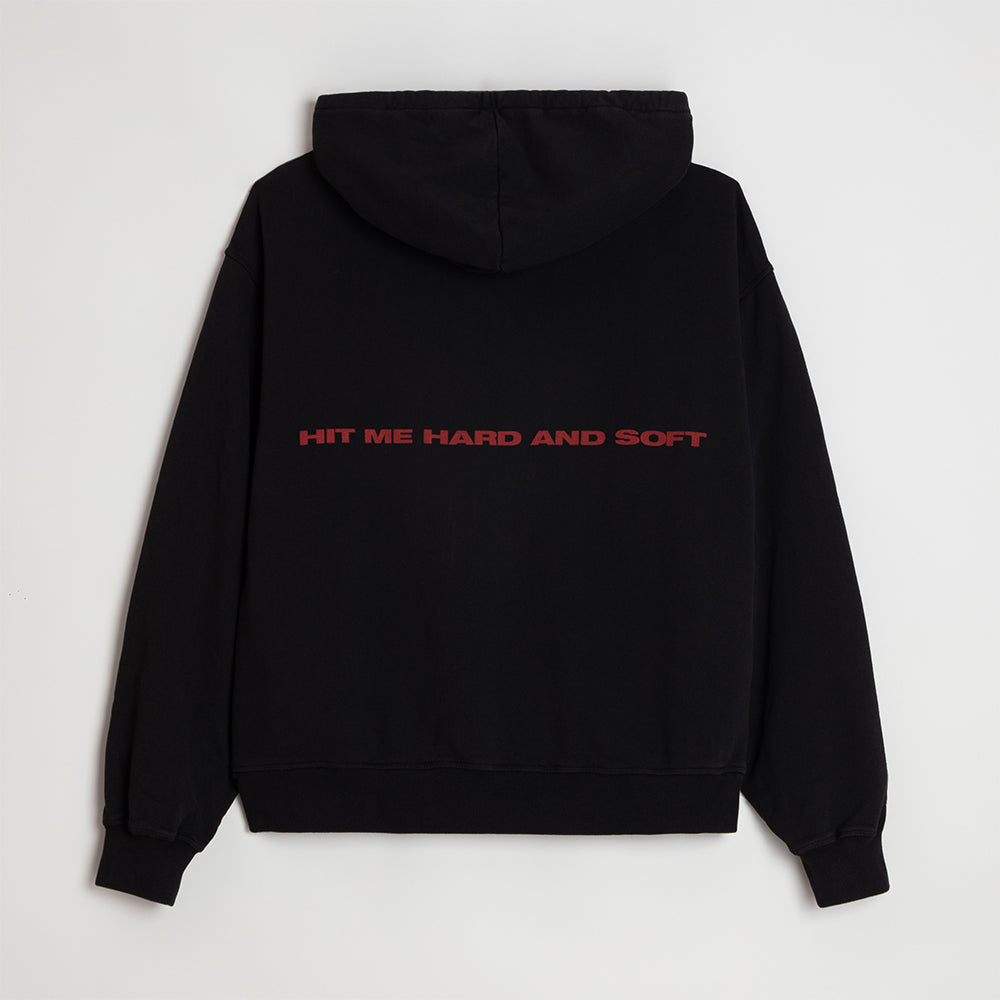 Hit Me Hard And Soft Black Cover Pullover Hoodie - Billie Eilish Hit Me Hard And Soft Black Cover Pullover Hoodie - Billie Eilish