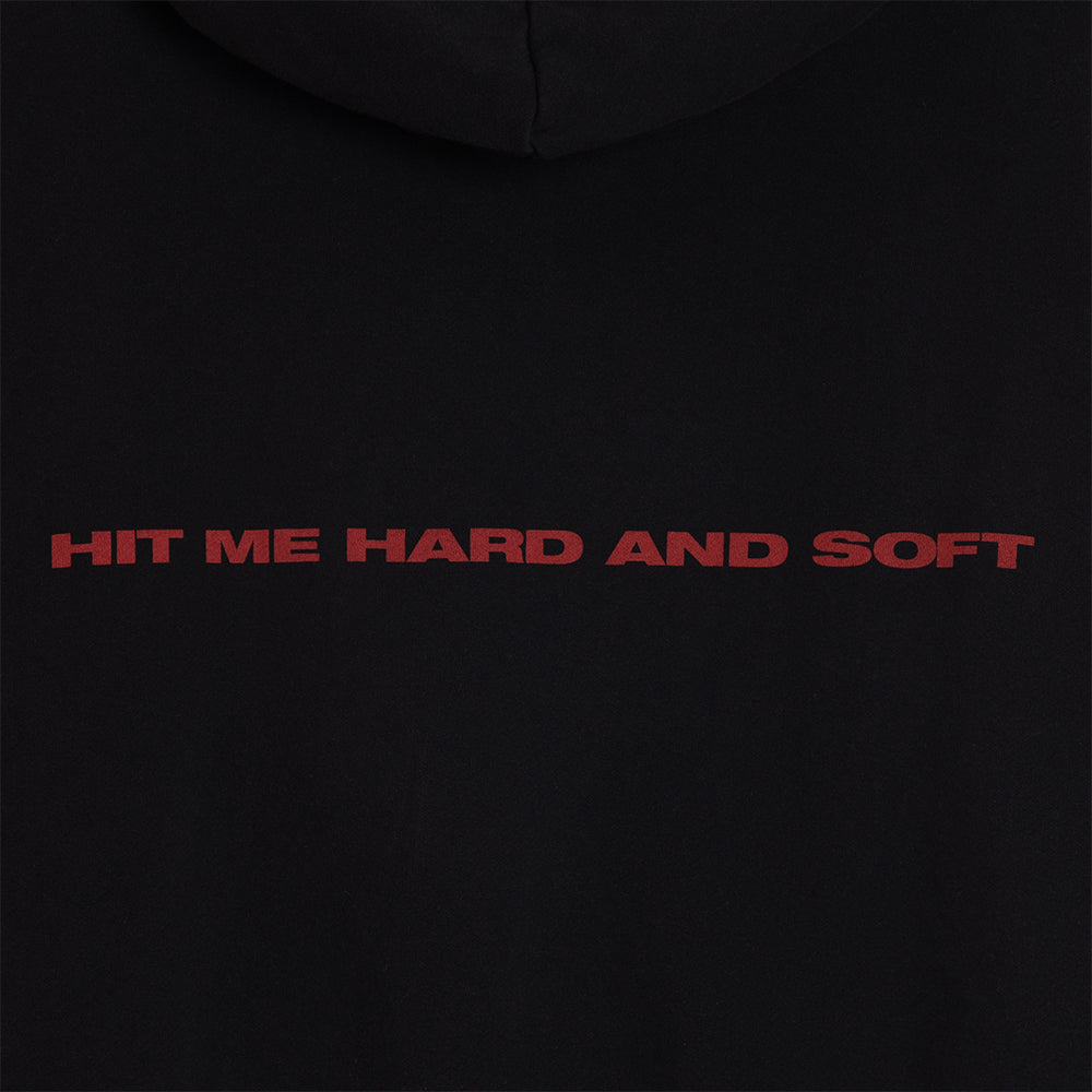 Billie Eilish - Hit Me Hard And Soft Black Cover Pullover Hoodie