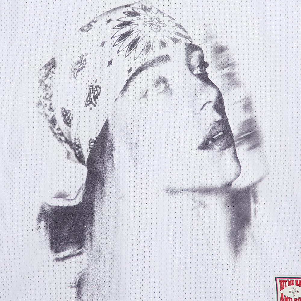 Billie Eilish - Billie Bandana White Football Jersey
