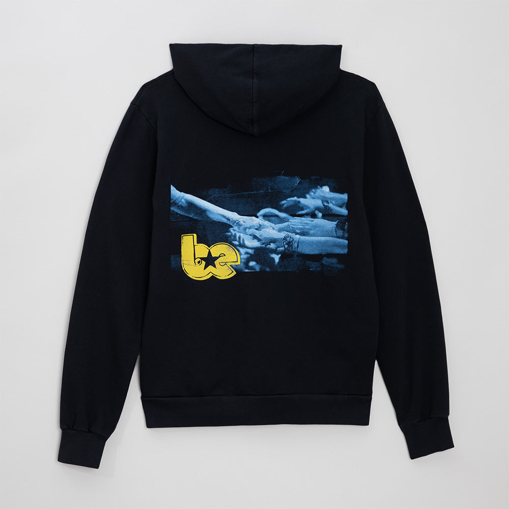 Hit Me Hard and Soft Live in 3D Hands Black Zip Hoodie - Billie Eilish
