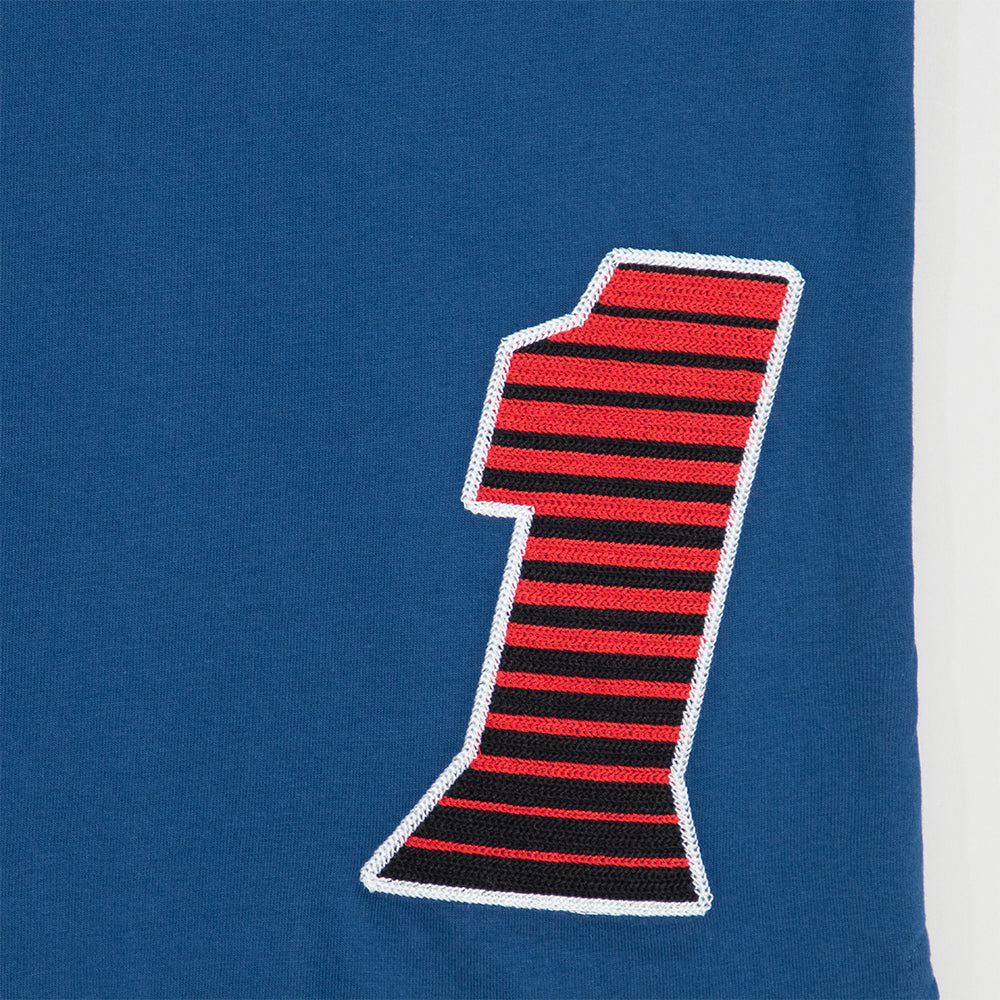 Billie Eilish - Blohsh Racer 1 Blue Polo Shirt