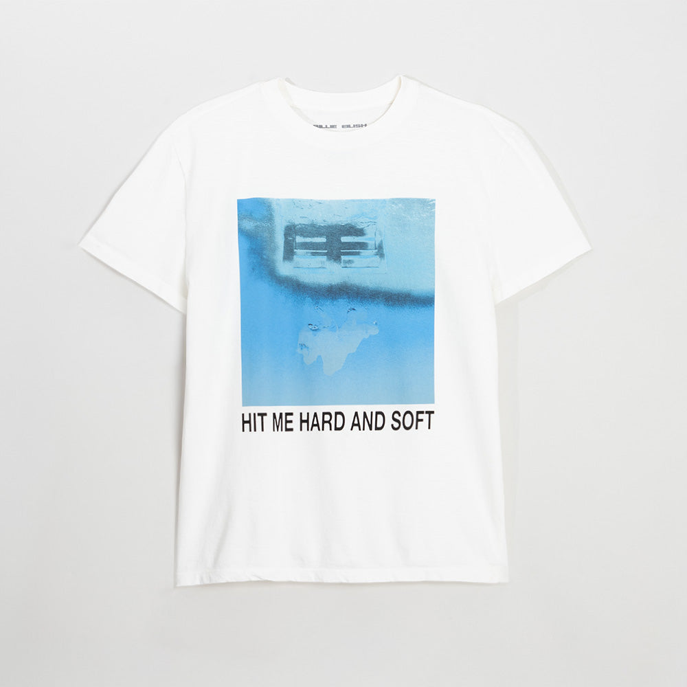 Billie Eilish - Hit Me Hard And Soft White Cover Tee