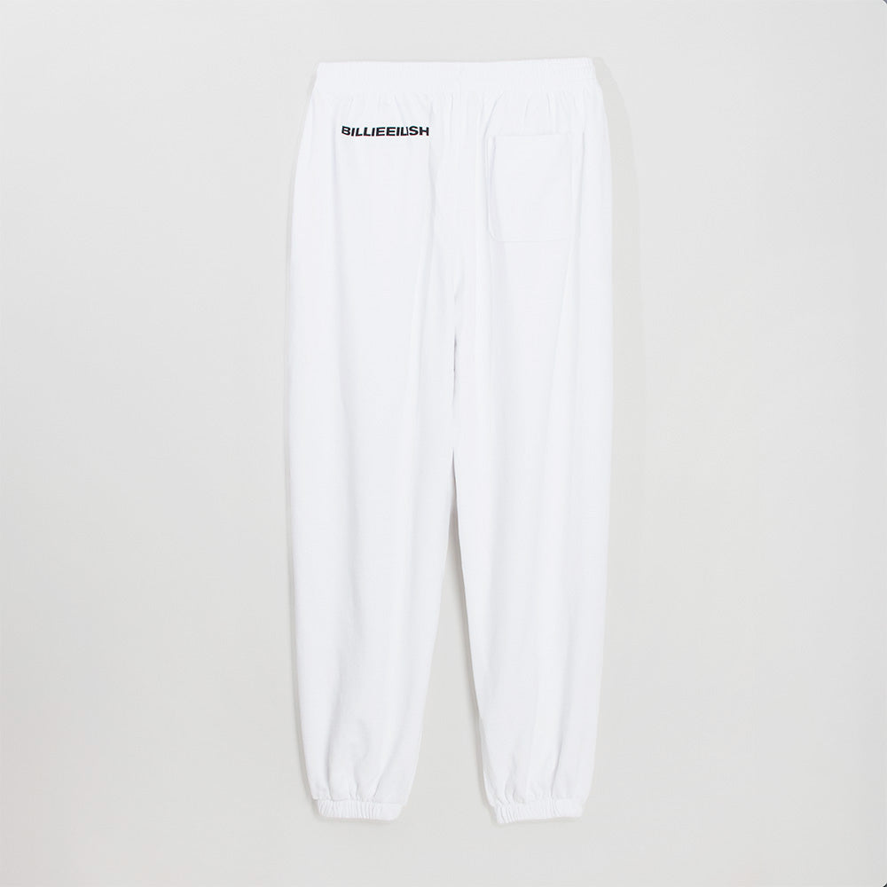 Billie Eilish - Hanging Blohsh White Sweatpant