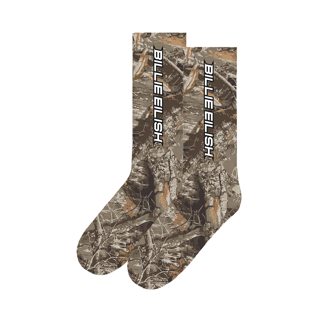 Billie Eilish - Billie Camo Socks