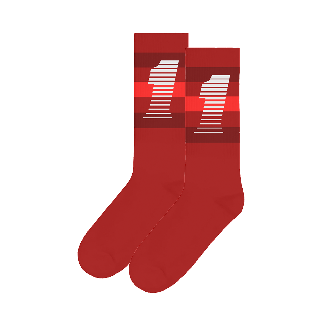 Billie Eilish - Billie Racer 1 Red Socks