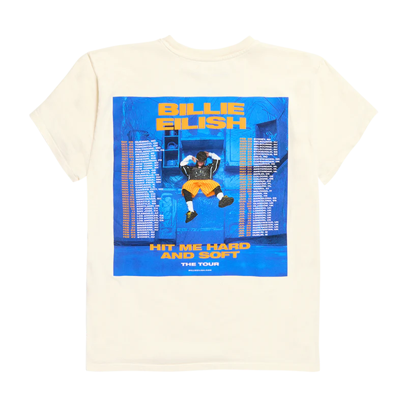 Billie Eilish - HIT ME HARD AND SOFT Admat Poster Tee