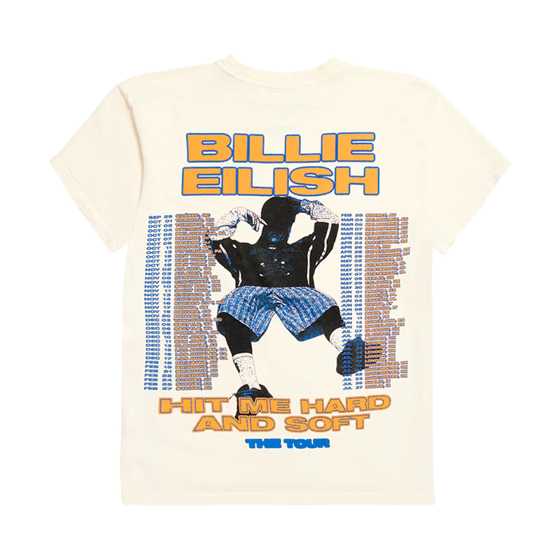 Billie Eilish - HIT ME HARD AND SOFT Tour Tee