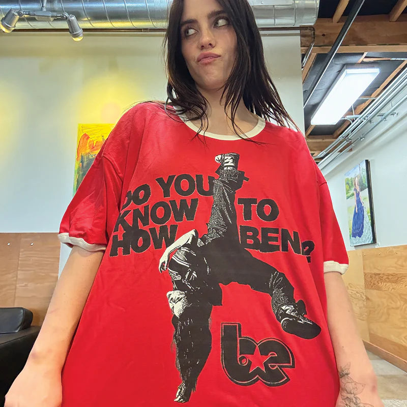 Billie Eilish - Do You Know How To Bend? Ringer Tee