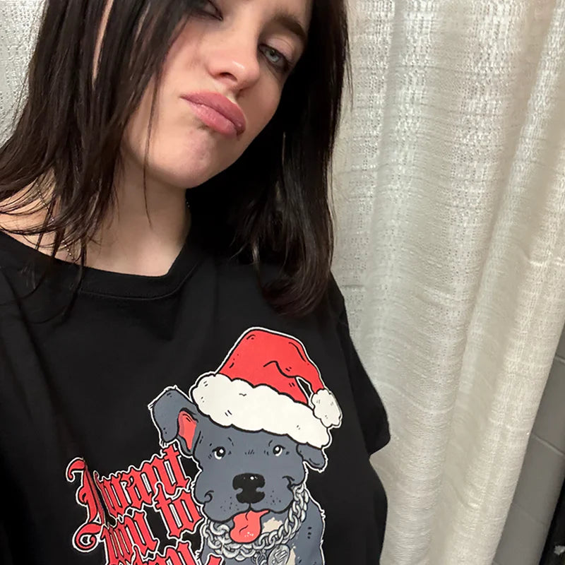 Billie Eilish - Shark Holiday Tee