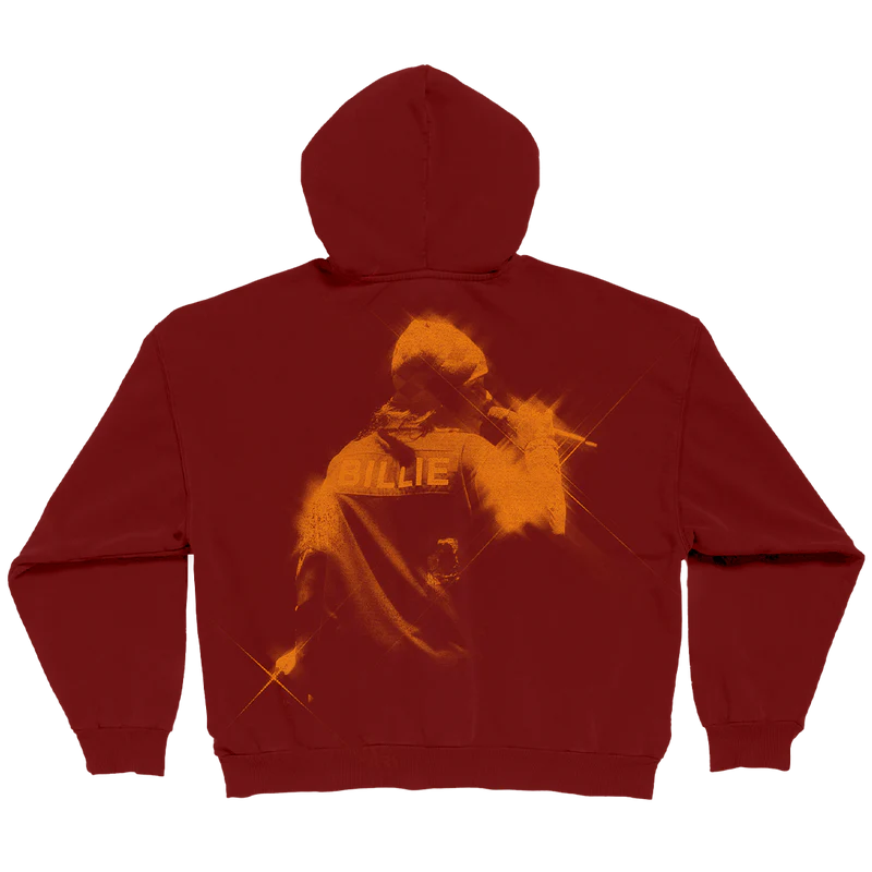 Billie Eilish - Encore Red Zip Hoodie
