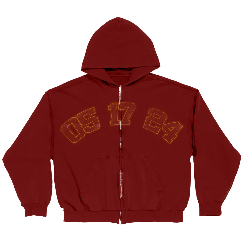 Billie Eilish - Encore Red Zip Hoodie