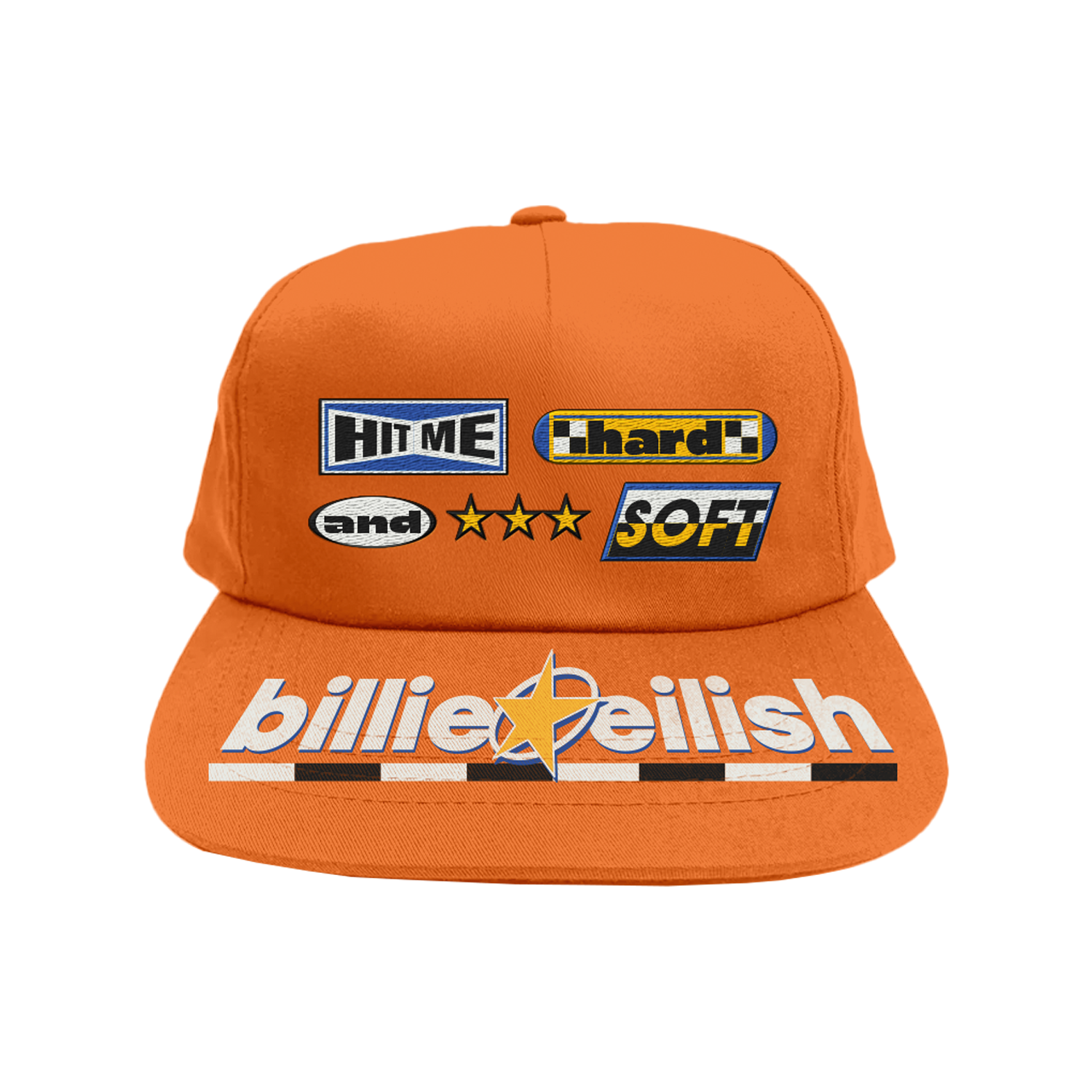 Billie Eilish - Orange Hit Me Hard and Soft Snapback