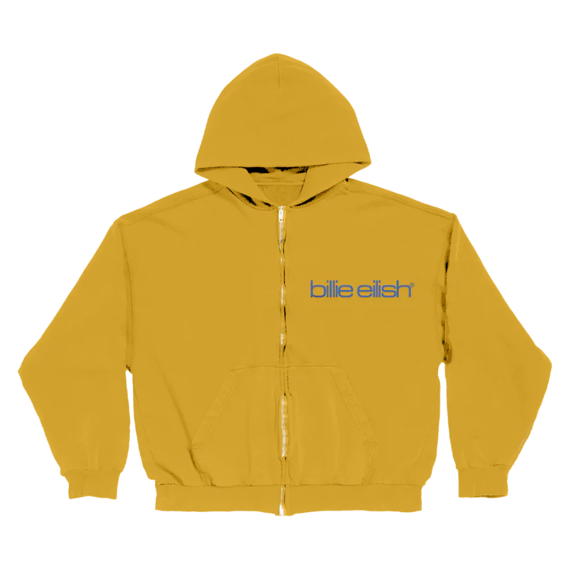 Billie Eilish - Billie Yellow Tour Zip Hoodie