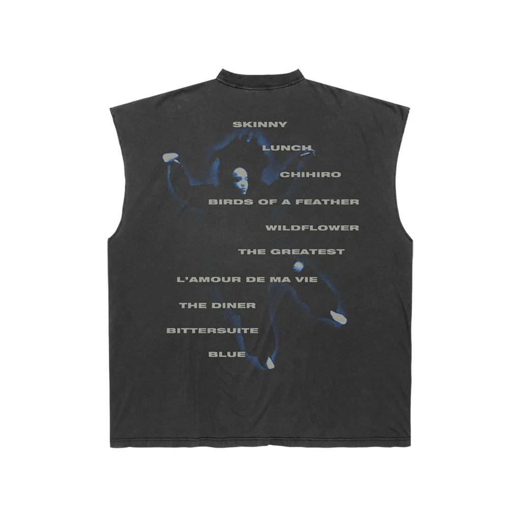 Billie Eilish - Tracklist Cutoff Muscle T-Shirt