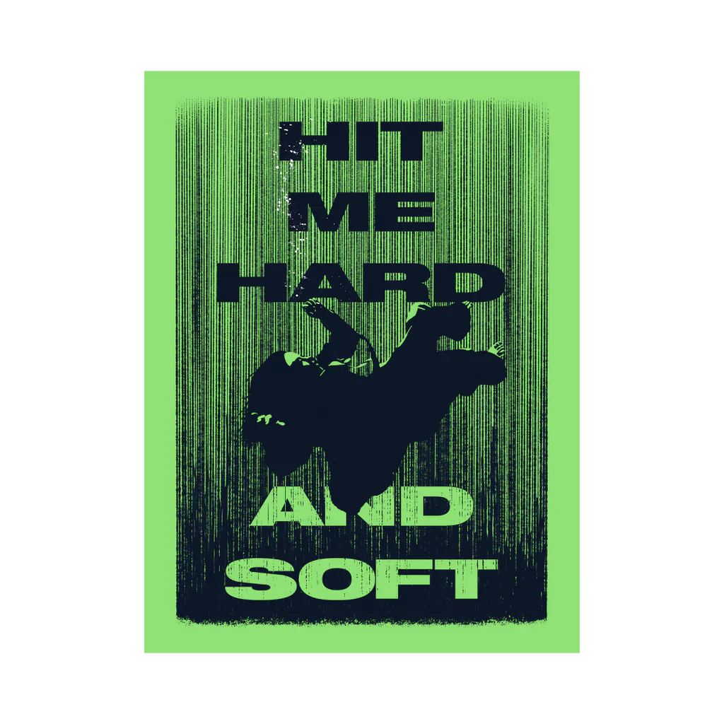 HIT ME HARD AND SOFT Standard CD + Green Poster