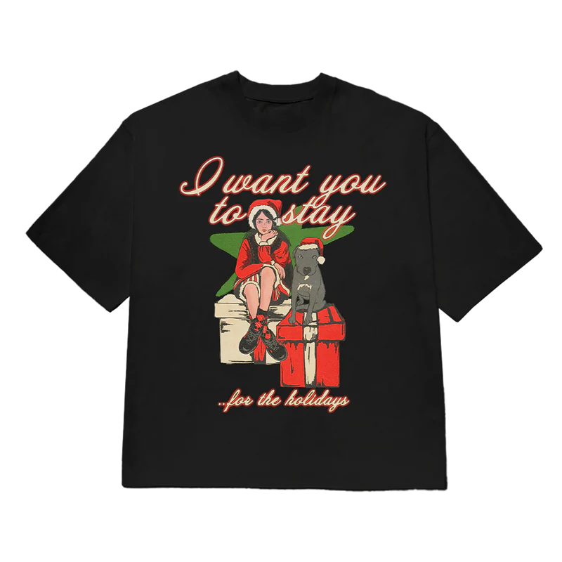 Billie Eilish - Stay For The Holidays T-Shirt