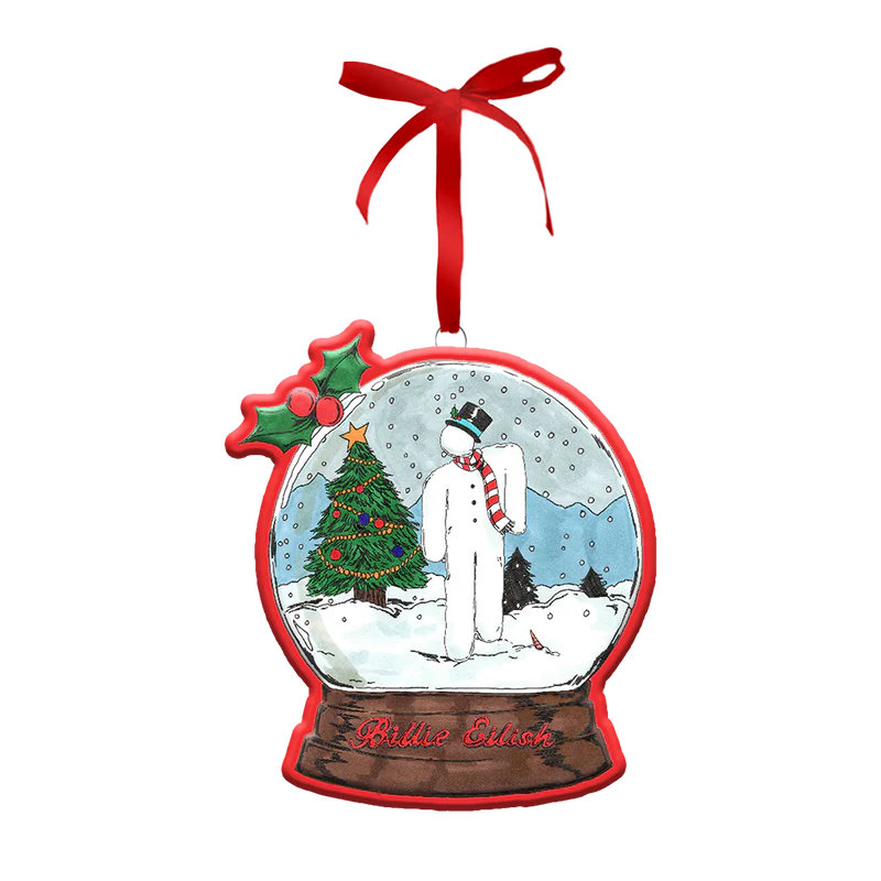 Billie Eilish - Blohsh Snowglobe Ornament