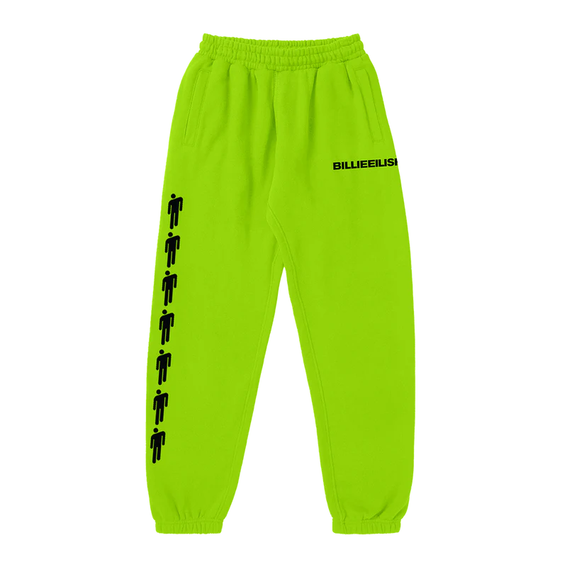 Billie Eilish - Hanging Blohsh Green Sweatpant