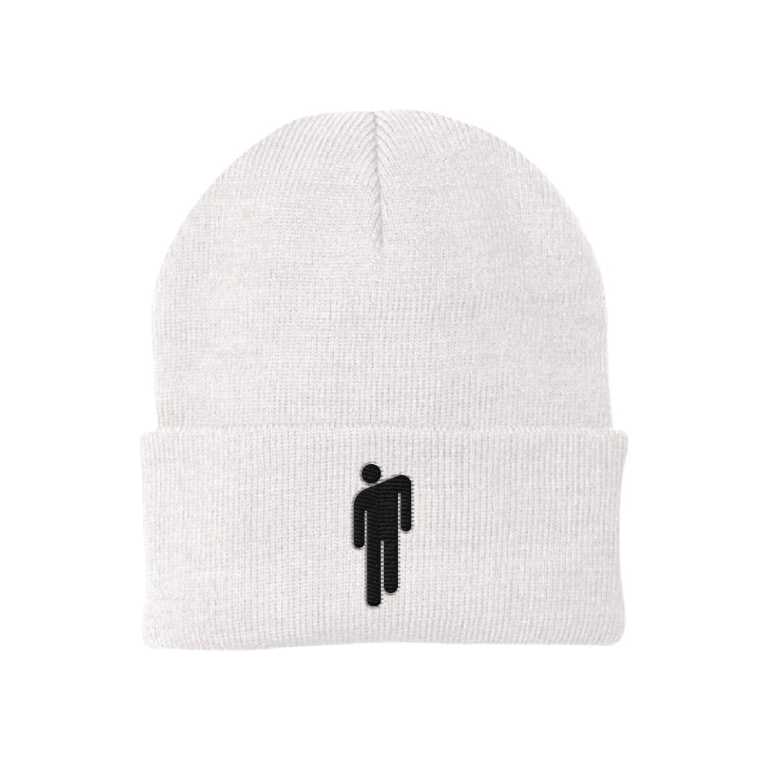 Billie Eilish - Blohsh White Beanie