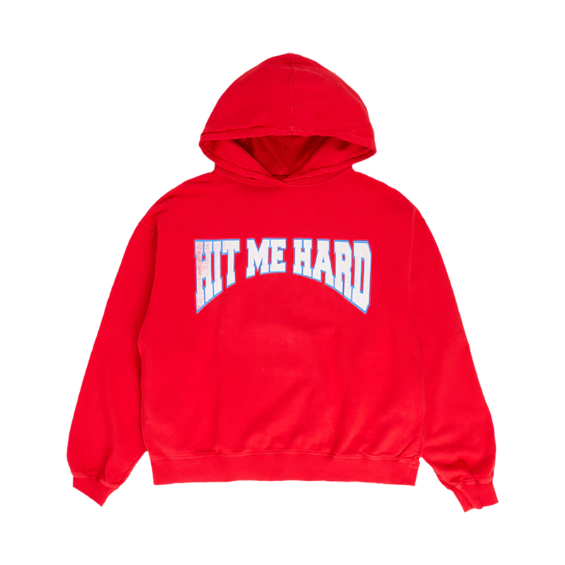 Billie Eilish - Hit Me Hard And Soft Red Hoodie