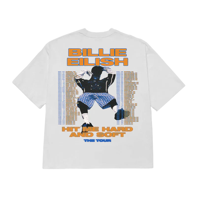 Billie Eilish - HIT ME HARD AND SOFT Tour Tee