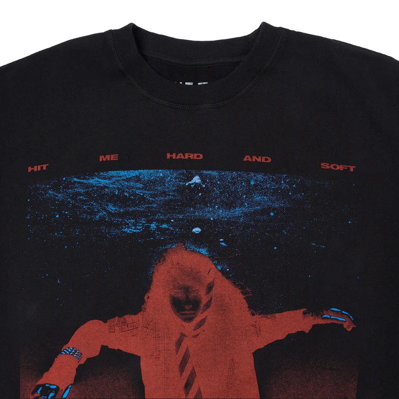 Billie Eilish - Sinking Black Crewneck Sweatshirt